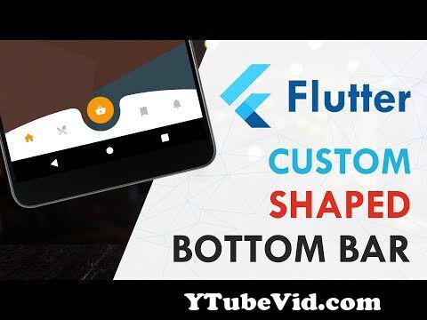 View Full Screen: flutter custom shaped bottom navigation bar from scratch 124 flutter ui design tutorial.jpg