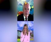 A presenter on an Australian TV channel burst into a fit of giggles after her guest had technical difficulties while trying to apply a Zoom background.&#60;br/&#62;&#60;br/&#62;Alice Monfries, from Nine News Adelaide, was left in hysterics as Mark Borlace from the Royal Automobile Association accidentally applied a filter which gave him a small hat shaped like a pizza.&#60;br/&#62;&#60;br/&#62;The broadcaster said she was “still giggling” as she posted the video to her Twitter account.